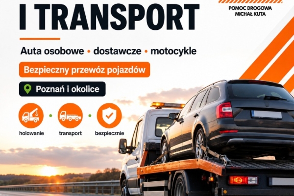 Ogłoszenie - Szukasz lawety w Poznaniu? Laweta Poznań pomoże całodobowo. Zdjęcie 1