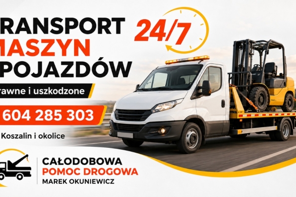 Ogłoszenie - Pomoc drogowa 24h Koszalin – usługi. Zdjęcie 1