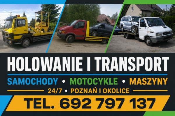Ogłoszenie - Holowanie 24h Poznań - Lidia Buda. Zdjęcie 1