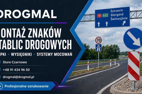 Ogłoszenie - Oznakowanie dróg Małopolska. Zdjęcie 1