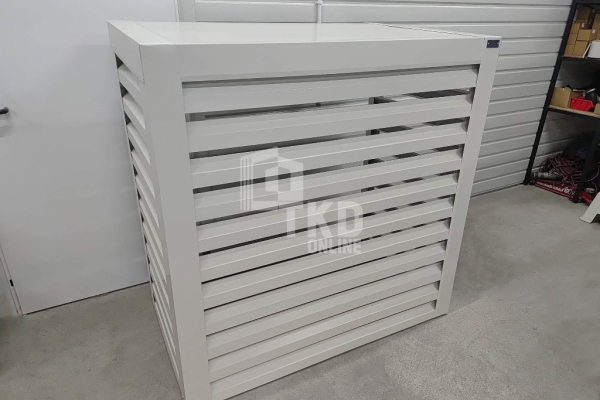 Ogłoszenie - Osłona klimatyzatora – pompy ciepła 120x80x180cm cm Piaskowy TKD448. Zdjęcie 3