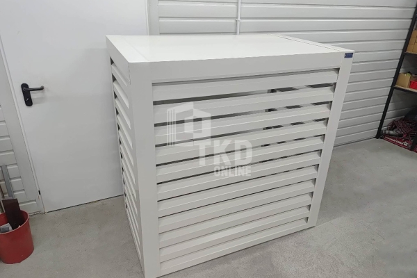 Ogłoszenie - Osłona klimatyzatora – pompy ciepła 120x80x180cm cm Piaskowy TKD448. Zdjęcie 4