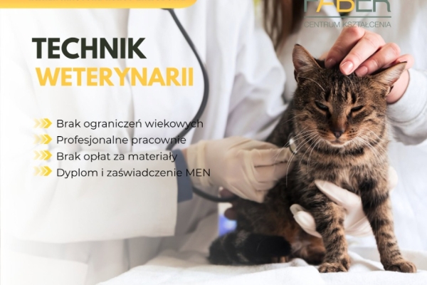 Ogłoszenie - Technik Weterynarii – kurs z dyplomem w Krakowie. Zdjęcie 1