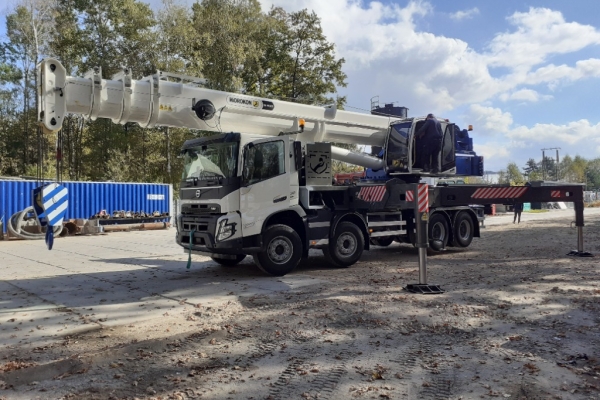 Ogłoszenie - Żuraw Hidrokon HK 180 33 T3 (60 ton). Zdjęcie 5