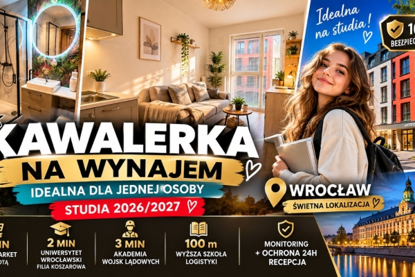 Ogłoszenie - 1pok, 19met, ul. Sołtysowicka 24 TARAS/WINDA/2023 (Wrocław). Zdjęcie 1