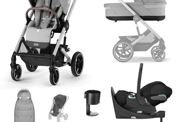 Ogłoszenie - Wózek dziecięcy Cybex Balios S Lux Luxury Cloud T Bundle. Zdjęcie 3