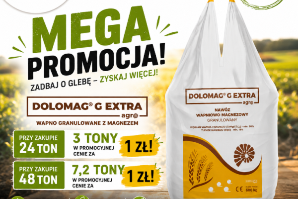 Ogłoszenie - DOLOMAG G Extra nawóz wapniowo-magnezowy. Zdjęcie 1