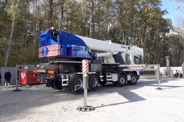 Ogłoszenie - Żuraw Hidrokon HK 180 33 T3 (60 ton). Zdjęcie 7
