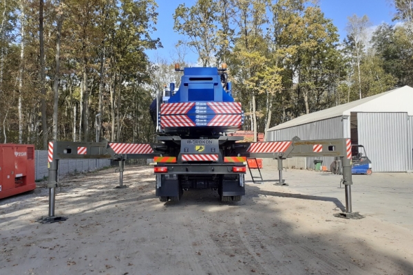 Ogłoszenie - Żuraw Hidrokon HK 180 33 T3 (60 ton). Zdjęcie 6