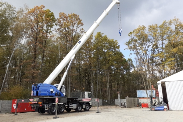 Ogłoszenie - Żuraw Hidrokon HK 180 33 T3 (60 ton). Zdjęcie 8