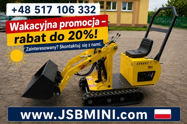 Ogłoszenie - Ładowarka Koparka Wozidło - NOWE 2026 - Prosto od Producenta JSB POLSKA -. Zdjęcie 5