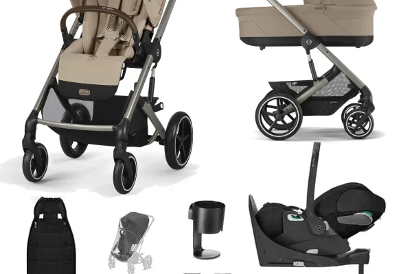 Ogłoszenie - Wózek dziecięcy Cybex Balios S Lux Luxury Cloud T Bundle. Zdjęcie 10