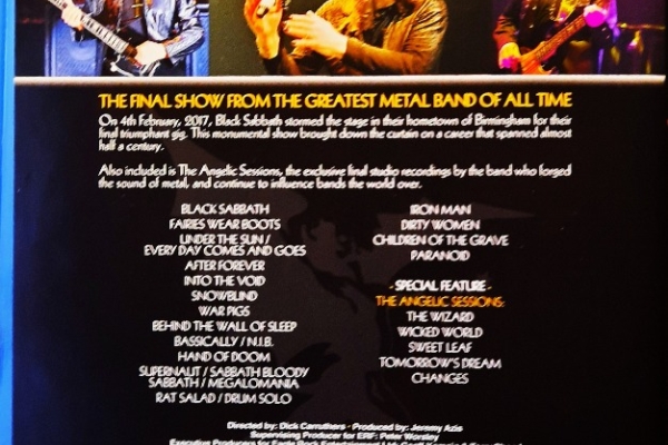 Ogłoszenie - ⭐⭐⭐Polecam  Album BLU RAY Wspaniały Koncert BLACK SABBATH -The End  BLU RAY. Zdjęcie 3