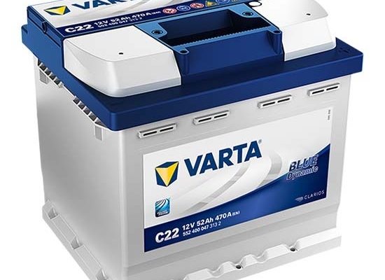 Ogłoszenie - Akumulator 52Ah 470A Varta Blue Dynamic C22. Zdjęcie 1