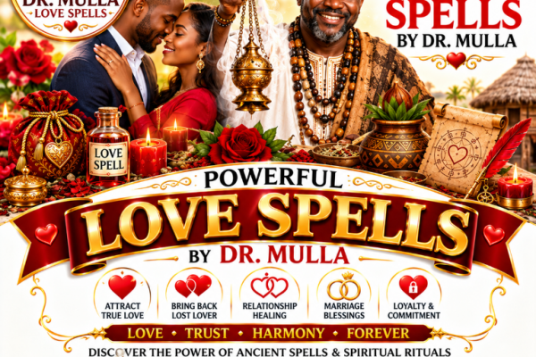 Ogłoszenie - 10 Most Powerful Love Spells by Dr Mulla | Restore Love, Reunite Hearts & Bring Back Happiness | +256 779 611 965. Zdjęcie 1