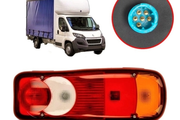 Ogłoszenie - Lampa Tył Fiat Ducato Peugeot Boxer Citroen Jumper 2013- Opel Movano C 21- Toyota ProAce Max 24- Tylna na 4 śruby 6 pin. Zdjęcie 3