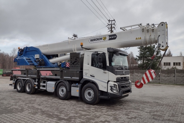 Ogłoszenie - Żuraw Hidrokon HK 180 33 T3 (60 ton). Zdjęcie 1