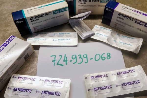 Ogłoszenie - Arthrotec Forte .Arthrotec 50 Misoprostol Mifepristone Ru486. Zdjęcie 1