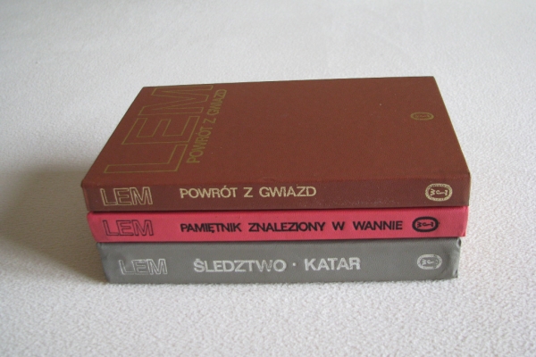 Ogłoszenie - Stanisław Lem – Śledztwo, Katar, Powrót z gwiazd, Pamiętnik znaleziony w wannie. Zdjęcie 4