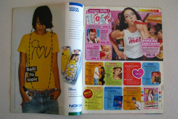 Ogłoszenie - Magazyn Bravo, Bravo Girl 2003 r. z dodatkami i plakatami. Zdjęcie 7