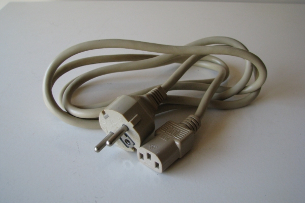 Ogłoszenie - Kabel zasilający Longwell LP 34A, 2 m, przewód do monitora, komputera, drukarki, skanera. Zdjęcie 2