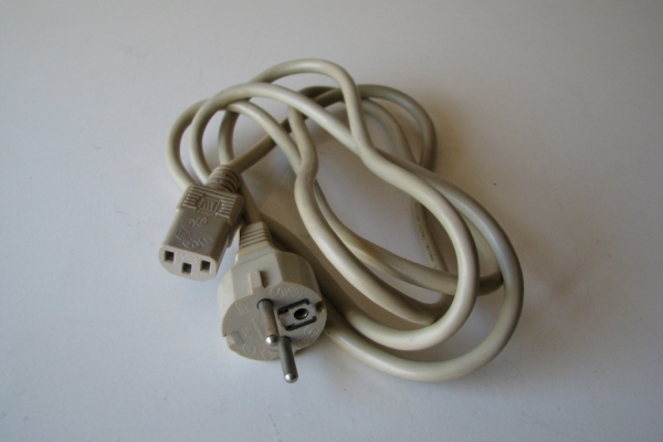 Ogłoszenie - Kabel zasilający Longwell LP 34A, 2 m, przewód do monitora, komputera, drukarki, skanera. Zdjęcie 3