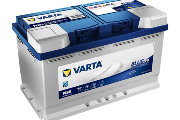 Ogłoszenie - Akumulator EFB 80Ah 800A Varta Blue Dynamic N80. Zdjęcie 1