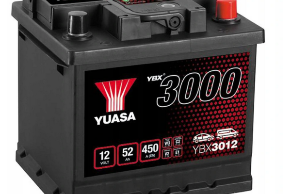 Ogłoszenie - Akumulator 52Ah 450A Yuasa YBX3012. Zdjęcie 1