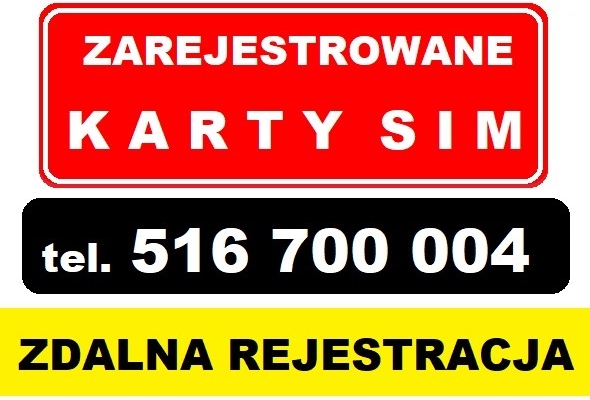 Ogłoszenie - Warszawa Karta SIM zarejestrowana prepaid karty SIM Orange Tmobile Plus Play Laycamobile polskie SIM. Zdjęcie 1