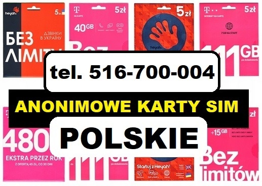 Ogłoszenie - Aktywne karty SIM zarejestrowana karta prepaid polskie SIM działające eSIM Szczecin. Zdjęcie 1