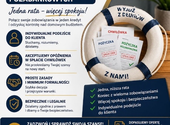 Ogłoszenie - Spłać swoje chwilówki. Zdjęcie 1