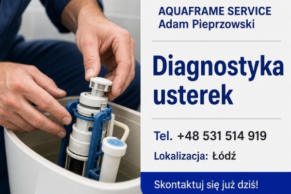 Ogłoszenie - Łódź: Rozwiążemy problemy z Twoją spłuczką. Zdjęcie 1