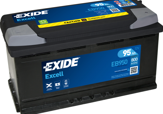 Ogłoszenie - Akumulator 95Ah 800A Exide Excell EB950. Zdjęcie 1