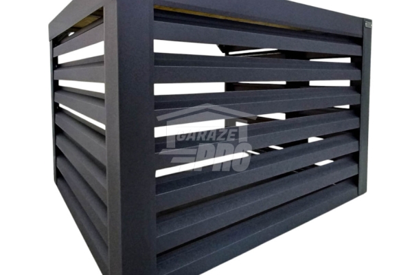 Ogłoszenie - Osłona klimatyzatora – pompy ciepła 110x60x80cm cm antracyt GP707. Zdjęcie 1