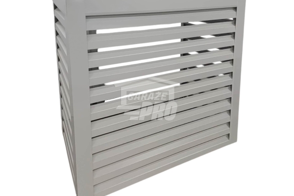 Ogłoszenie - Osłona klimatyzatora – pompy ciepła 120x40x140 cm biały GP708. Zdjęcie 1