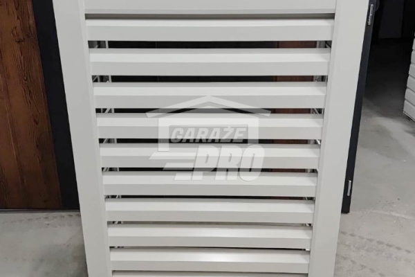 Ogłoszenie - Osłona klimatyzatora – pompy ciepła 100x40x150 cm biały GP705. Zdjęcie 2