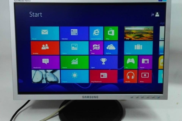 Ogłoszenie - Syndyk sprzeda monitor Samsung SyncMaster 923NW. Zdjęcie 1