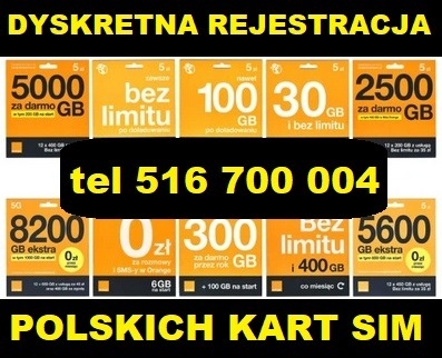 Ogłoszenie - Koszalin zarejestrowane polskie karty SIM startery telefoniczne rejestracja SIM dyskretnie. Zdjęcie 1