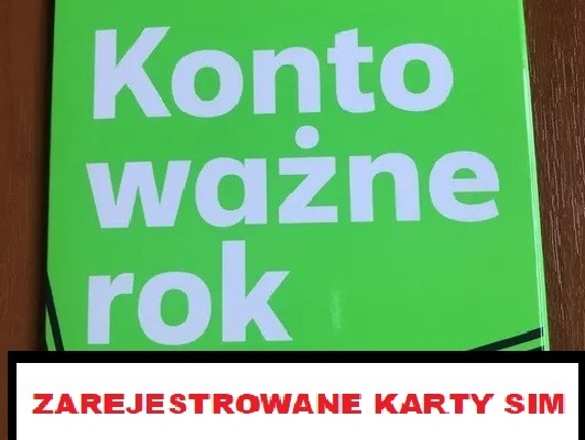 Ogłoszenie - ZAREJESTROWANE KARTY SIM startery prepaid zarejestrowane karty telefoniczne SIM komórkowe Grudziądz. Zdjęcie 1