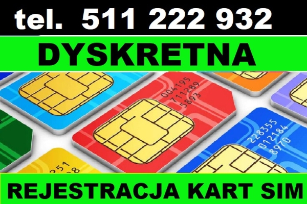 Ogłoszenie - Dąbrowa Górnicza zarejestrowane startery telefoniczne SIM karty startowe prepaid do komórki anonimowe eSIM. Zdjęcie 1