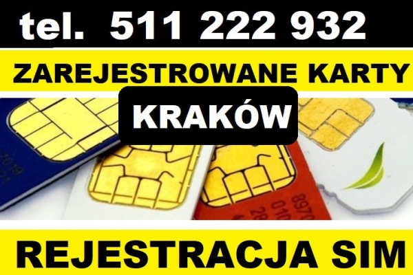Ogłoszenie - Kraków aktywne karty SIM zarejestrowane startery prepaid Play Orange T-mobile Plus Nju Laycamobile. Zdjęcie 1