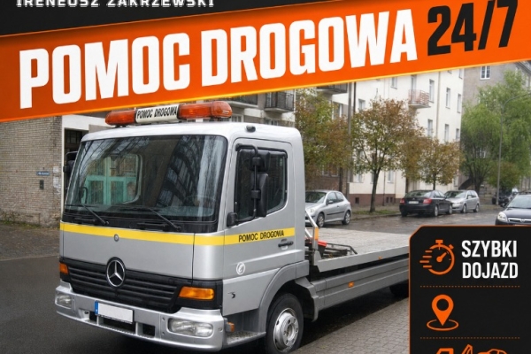 Ogłoszenie - Holowanie Pojazdów Ireneusz Zakrzewski - Warszawa i okolice. Zdjęcie 1