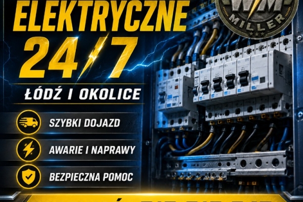 Ogłoszenie - Brak prądu, iskrzenie albo migające światło w Łodzi? Elektryklodz.pl pomoże. Zdjęcie 1