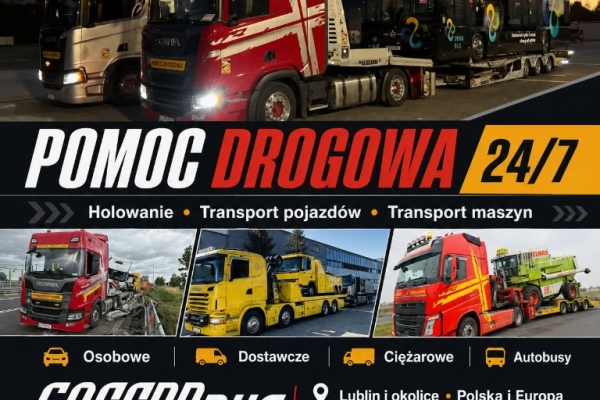 Ogłoszenie - Lublin: od drobnej naprawy po transport ponadgabarytowy - Speed-Bus. Zdjęcie 1