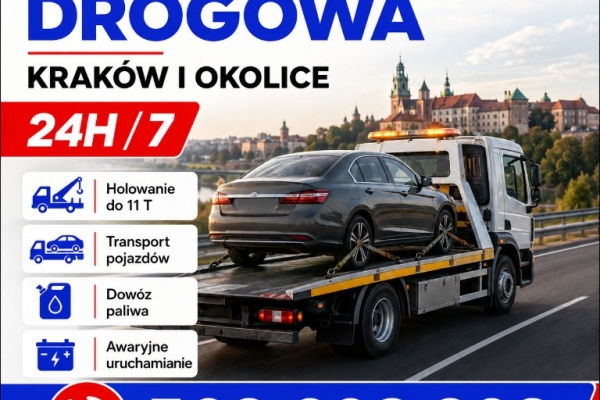 Ogłoszenie - KrakHol: szybka pomoc na drodze w Małopolsce. Zdjęcie 1
