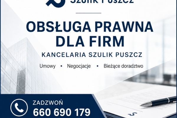 Ogłoszenie - Radca prawny dla biznesu. Zdjęcie 1