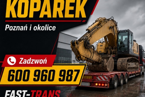 Ogłoszenie - Fast-Trans - rozbudowany tabor holowników i lawet w Poznaniu. Zdjęcie 1