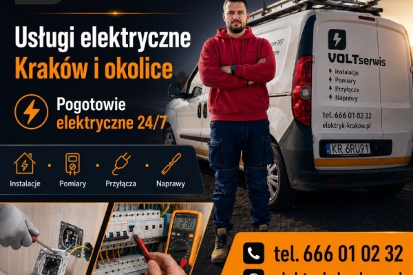 Ogłoszenie - Usługi elektryczne - Kraków i okolice. Zdjęcie 1