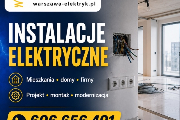 Ogłoszenie - Marcin Molski - doświadczony elektryk z opiniami 4,9 na 5 w Warszawie. Zdjęcie 1