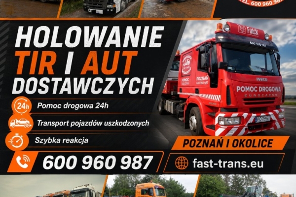 Ogłoszenie - Fast-Trans - pomoc drogowa, warsztat i auta zastępcze w jednym miejscu. Zdjęcie 1